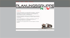 Desktop Screenshot of planungsgruppe-nrw.de